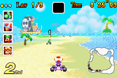 Mario Kart - Super Circuit Screenthot 2